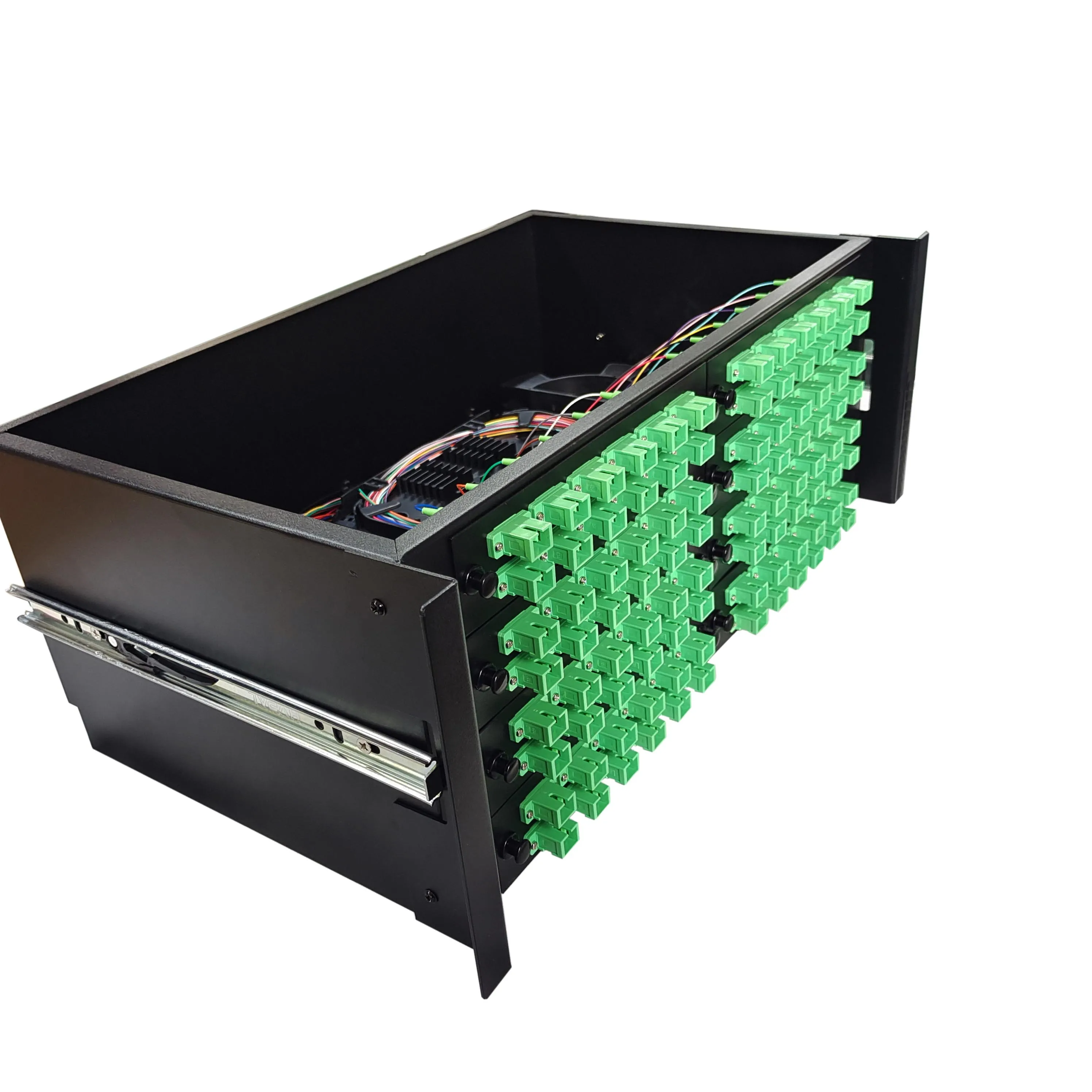 Eonkey 19' 4u fiber optical adapters patch panel 96 ports rack mount patch panel distribution frame ODF