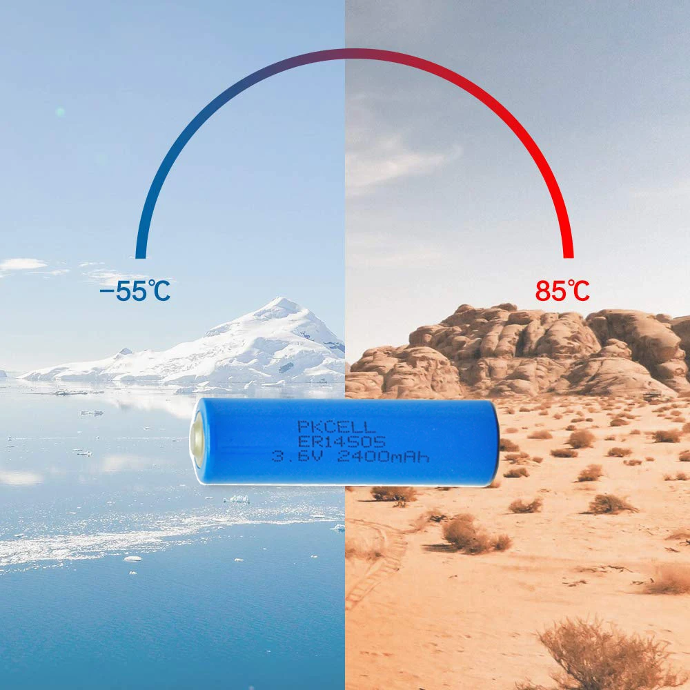3.6v non rechargeable battery er14505m lithium battery for Automatic card machine