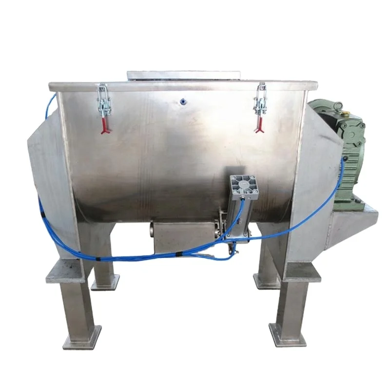 lab chocolate dye milk pigment mixing machine wooden starch protein ribbon blender powder mixer