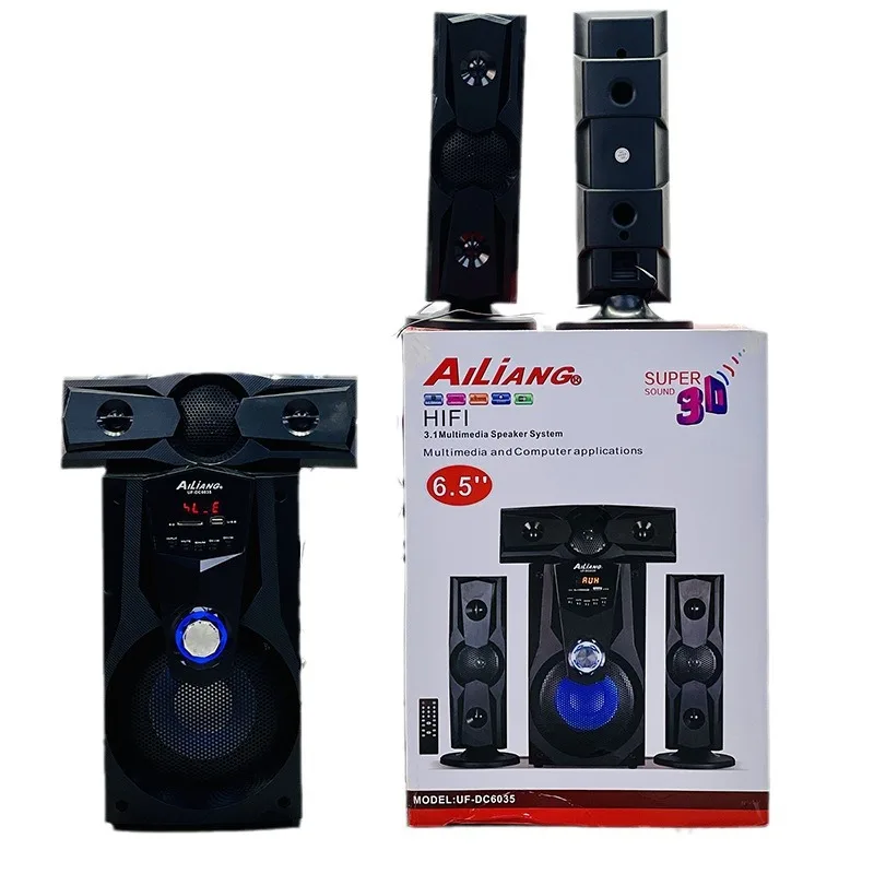 Factory OEM desktop high sound quality heavy subwoofer High power cinema speaker Computer TV K song combination speaker