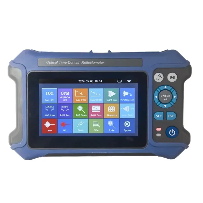 JW3302k otdr SM 1310/1550/1625nm OTDR Optical Time Domain Reflectometer 10G Power Meter VFL Optical Loss RJ45 Test
