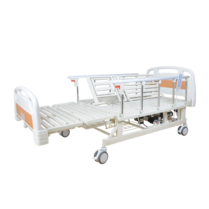 Three Motors Multi Functional Electric  Patient Hospital Bed  With Bed  Pan For Nursing Home