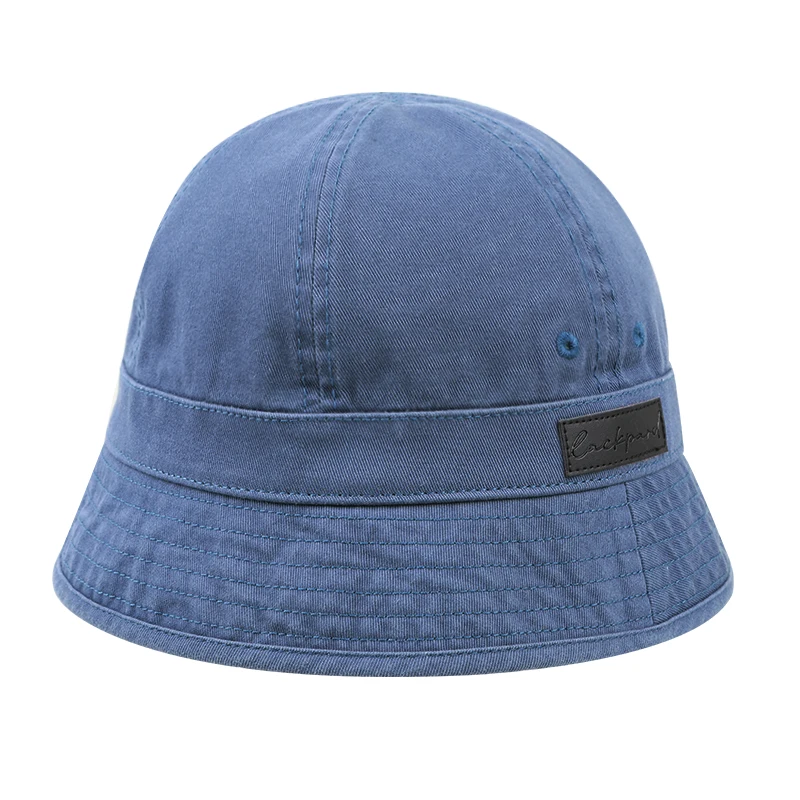 Washed Bucket Hats Hot Selling Applique Cotton Unisex Character Style Pattern
