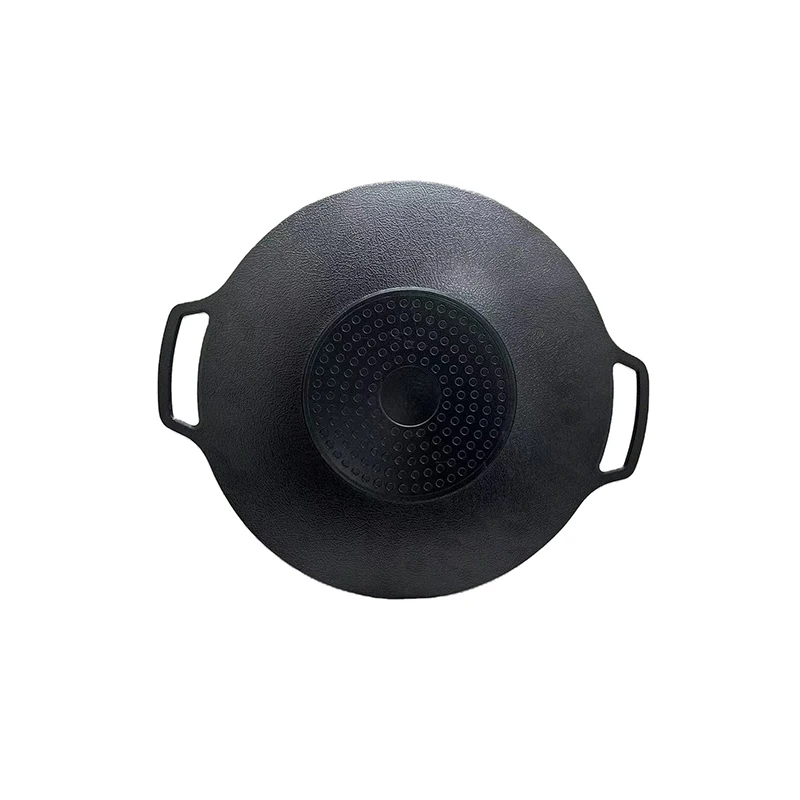 Wholesale Manufacturer Nonstick Frying Pizza Grill Pan Camping Outdoor Cookware