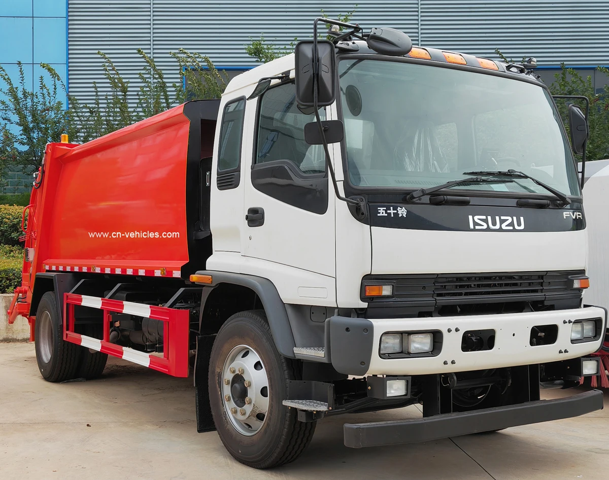 ISUZU FVR 16Ton погрузочная мощность уплотнитель мусоровоз для продажи