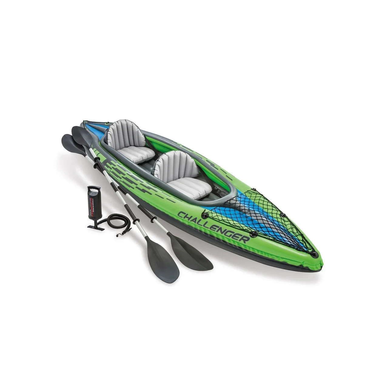Hot Selling High Quality Sports Outdoor Foldable Fishing Kayaking Two-person Canoe Rubber Inflatable Kayaking Boat