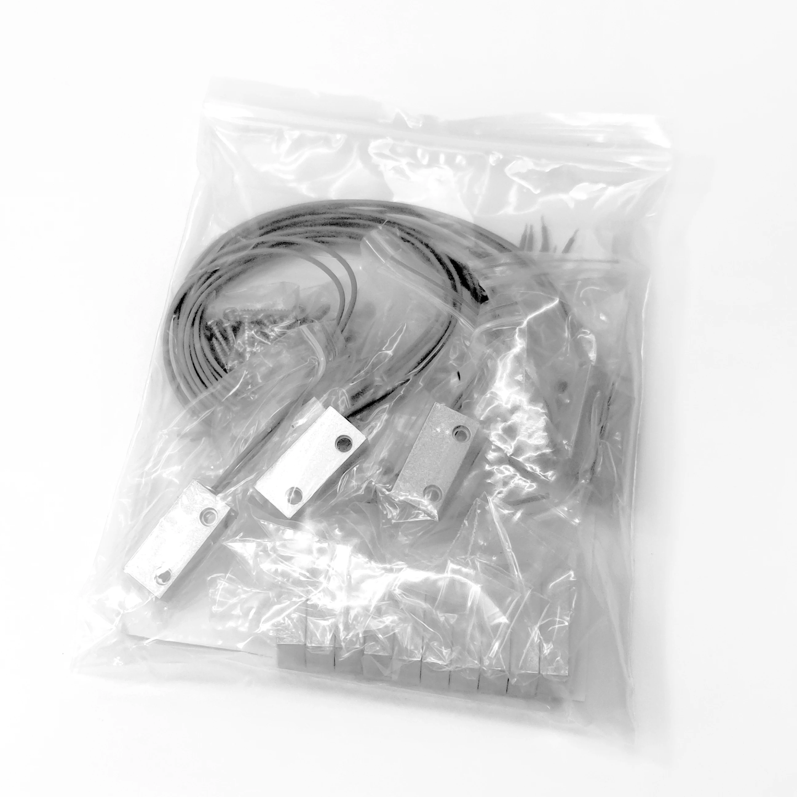 metal door magnetic contact with armored cable  used for alarm system MCS-52A