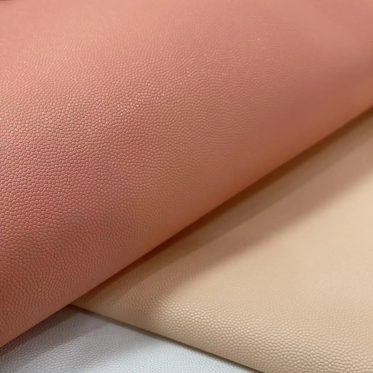 leather caviar high sense of classic artificial leather pvc