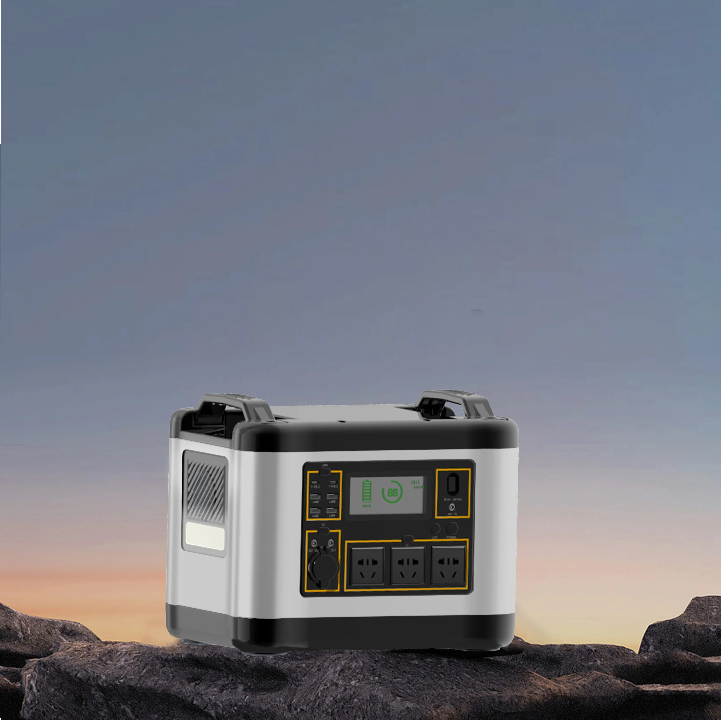 1000W solar outdoor power supply camping electric appliance Portable power station high capacity