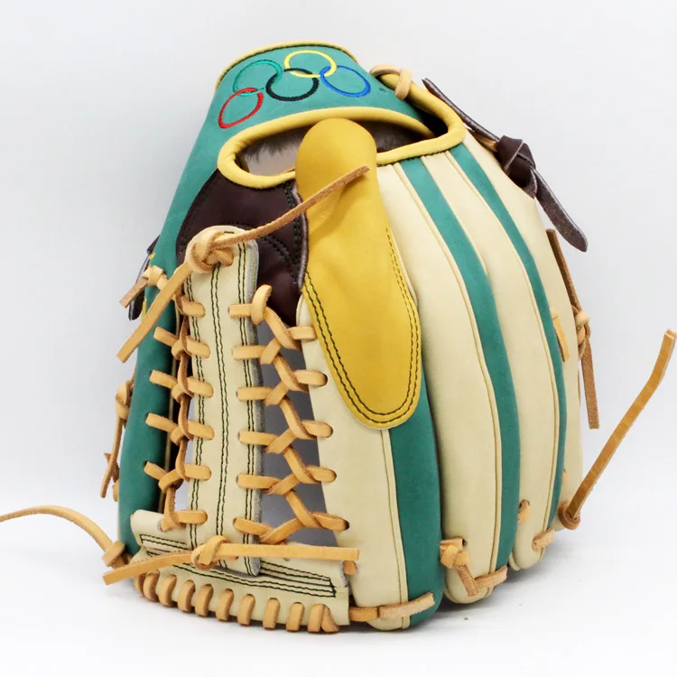 Wholesale Professional Personalizado Leather Slow Pitch Softball Gloves Baseball Glove