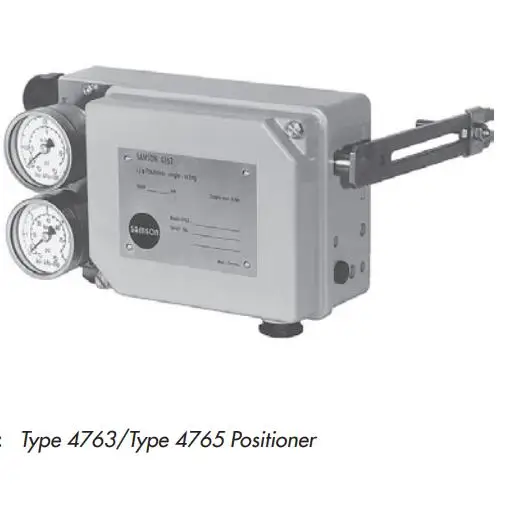 
Stocking electric valve positioner 4763 single acting digital positioner for control valve 
