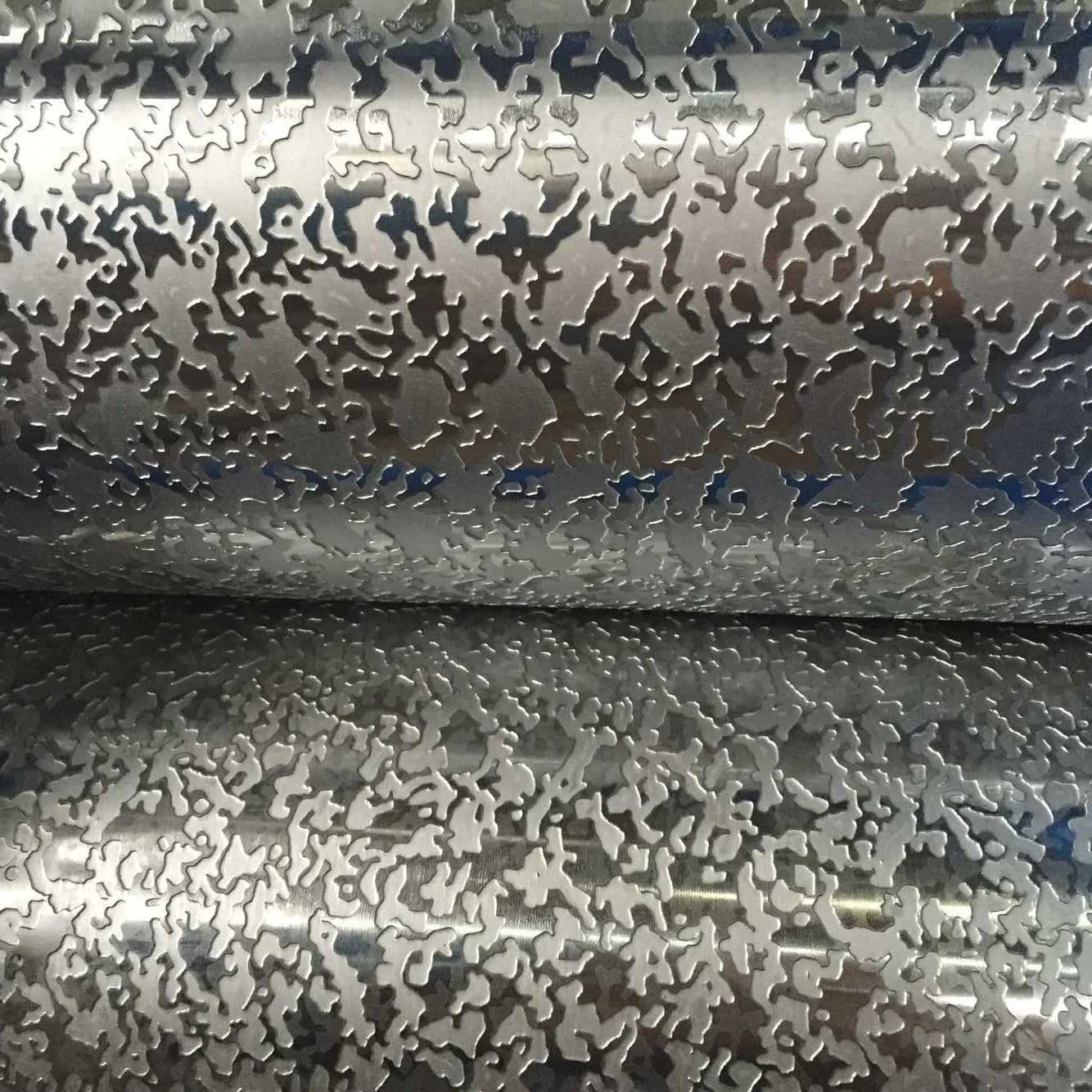 UT certificate CNC engraved Metal sheet steel embossing roller by Electro-Slag Refining process and forged