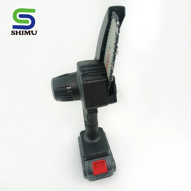 Mini Chainsaw 4-Inch Cordless Power Chain Saws, Portable 20V (DC)Electric Chainsaw, Pruning Shears Chainsaw for Courtyard Tree