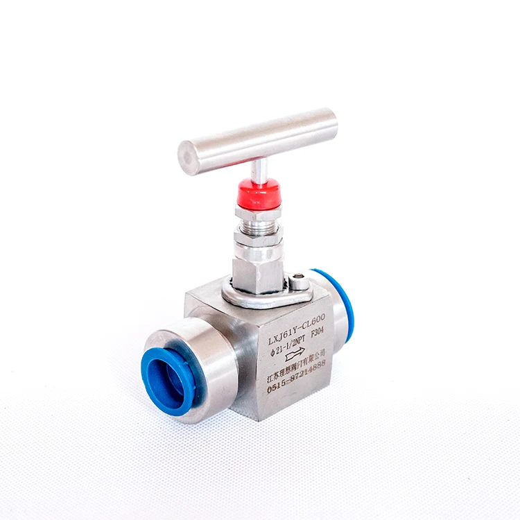 SS316/304 женский 1/8-2 'высокого давления 0-6000PSI Панель Крепление из нержавеющей стали игольчатый клапан для сжиженного