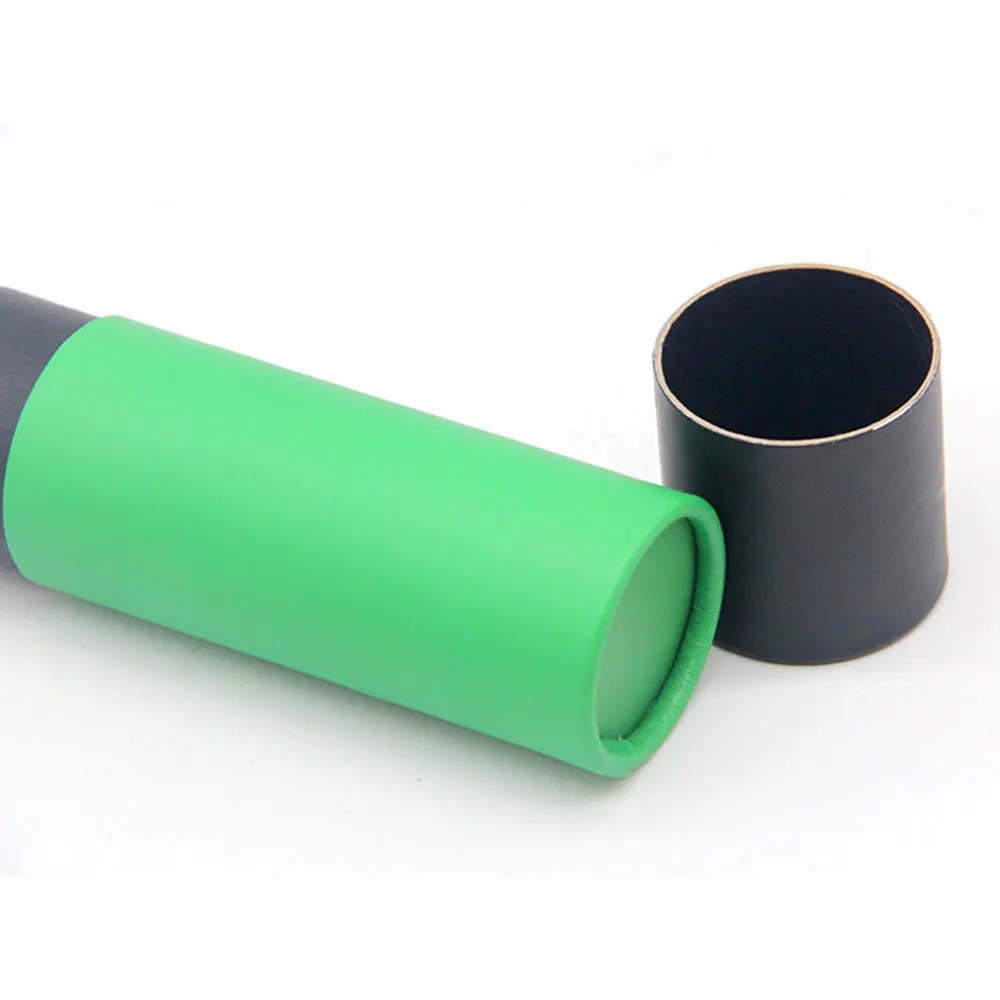 Wholesale Biodegradable Custom Printed Size Creative Round Kraft Paper Tube paper toothpaste tube Packaging