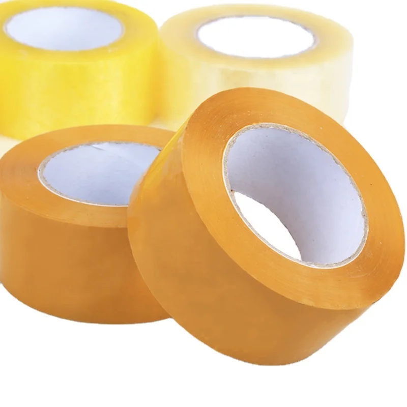 Waterproof Acrylic Glue Transparent white BOPP Adhesive Packing Tape For Carton Sealing