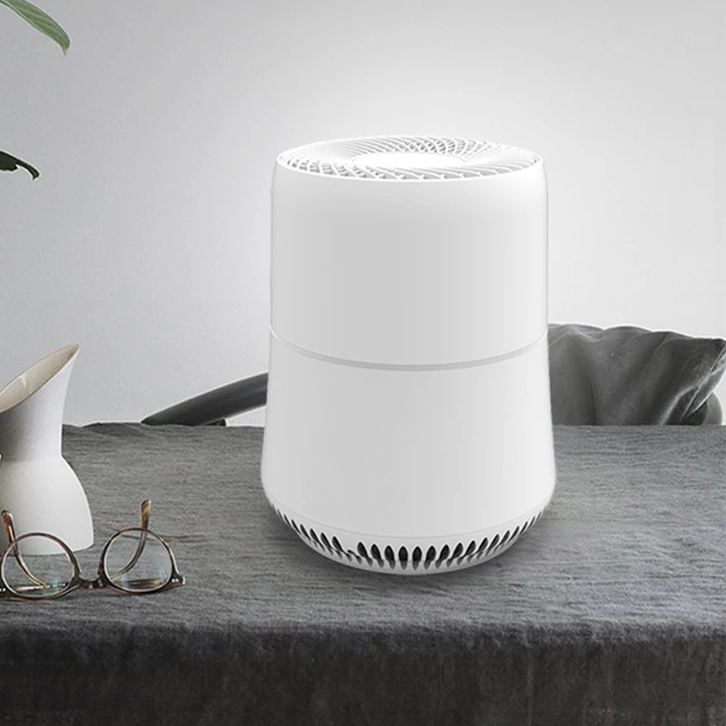 personal desktop activated carbon h13 hepa filter air purifier