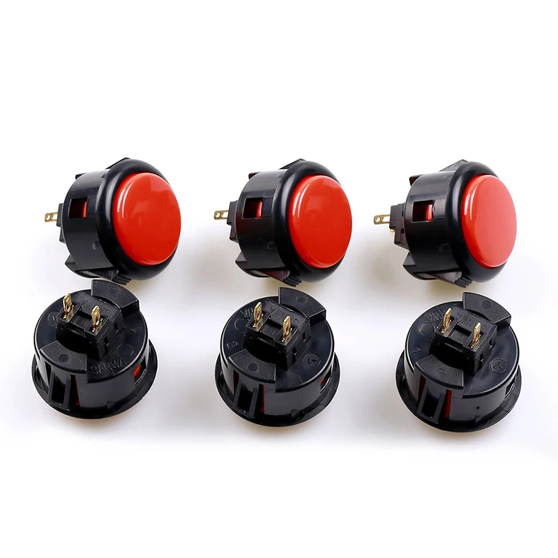  SANWA OBSF-30 кнопка для USB MAME контроллер аркадный джойстик игровой консоли (Mad Catz SF4 турнир и Mayflash F300