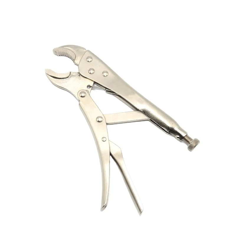 Locking clamp pliers Wrench Locking Pliers Stainless Steel Tool Vice Grip Automatic Curved Serrated Jaw Locking Pliers