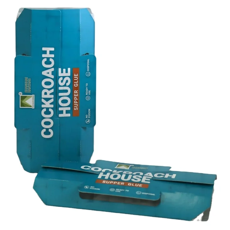 Eco-Friendly Cockroach Glue Board Traps Disposable Insect & Mosquito Control US Size ROHS Certified Gel State Packaged in Bag
