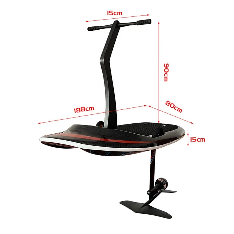High Speed Water Sports Surfing Board 8kw Powered Efoil Surfboard Model New for Sale