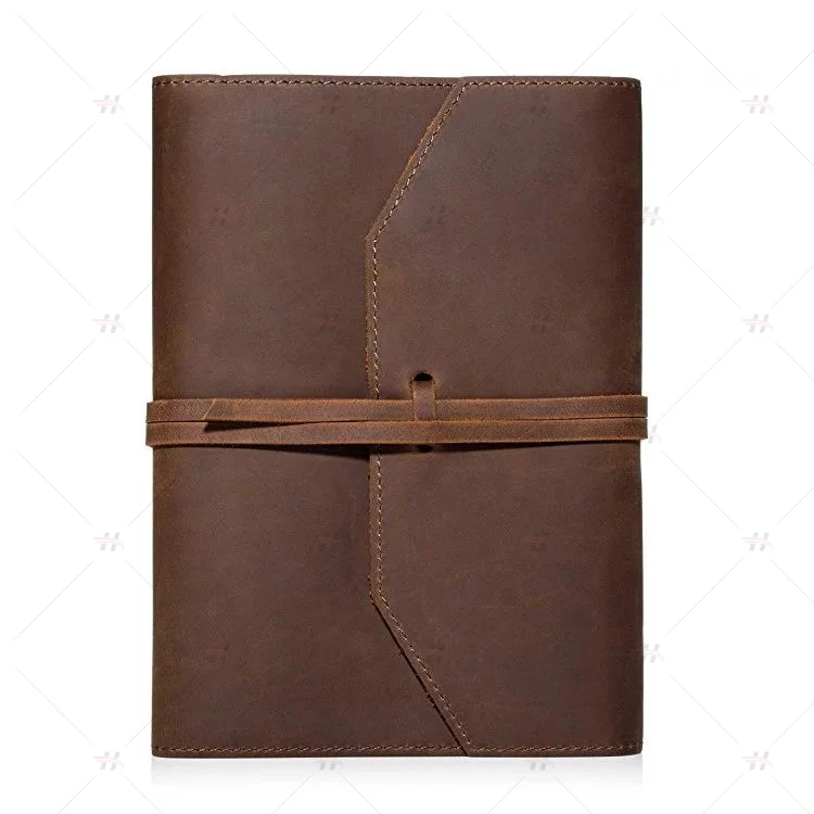 Design Handmade Journal Waterproof Diary Office Agenda Stationery Leather Nature Notebook