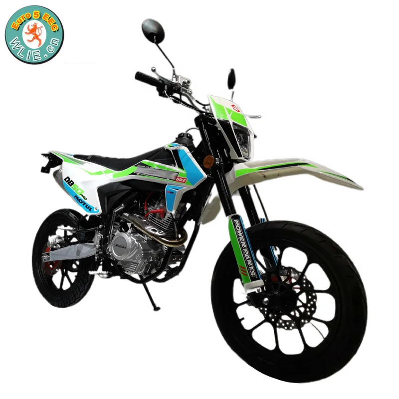 Chinese Motorbike Gas Moped Motorcycle Style Most Popular Adult Scooter 10 Inch Tire 50cc Dirt Bike DB50 Pro With Euro 5 EEC COC
