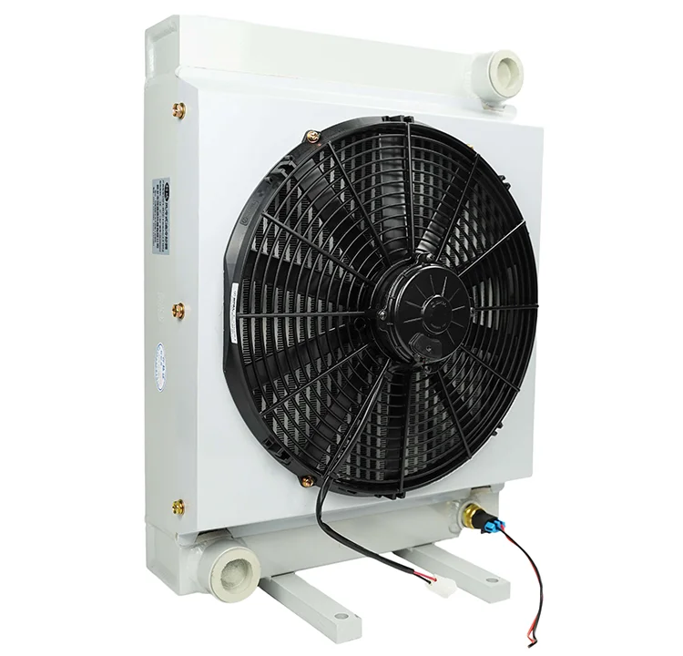 Hydraulic Station 24v Fin Type Plate Heat Exchanger Heat Exchanger Hydraulic Oil Cooler
