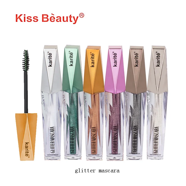 
 Набор для макияжа kiss beauty, жидкая блестящая подводка для глаз, тушь для ресниц, набор из 24 вариантов стойкости, водостойкая  