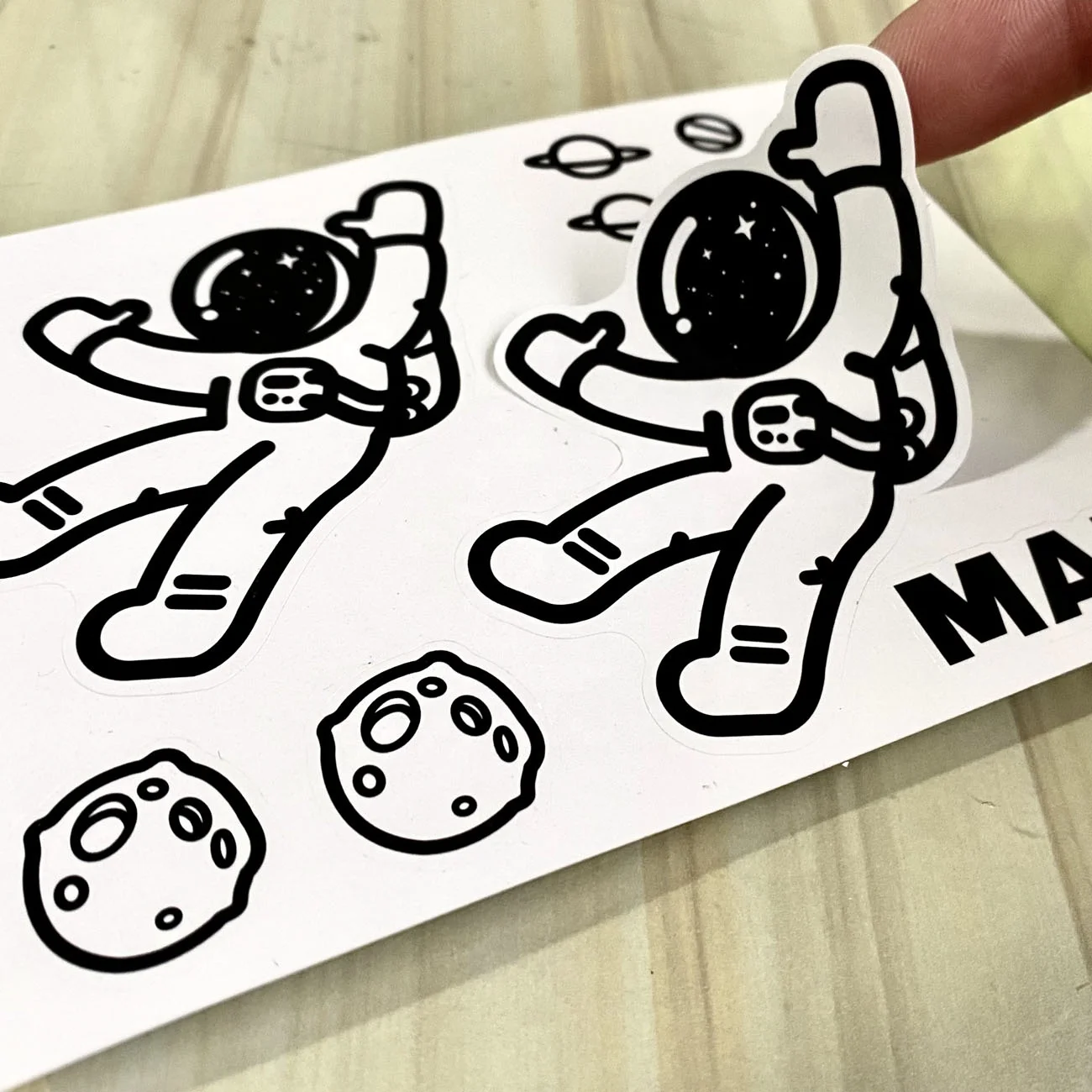 Creative DIY Decoration Cute Funny Cartoon Animal Decal Kawaii Sticker  for Kids