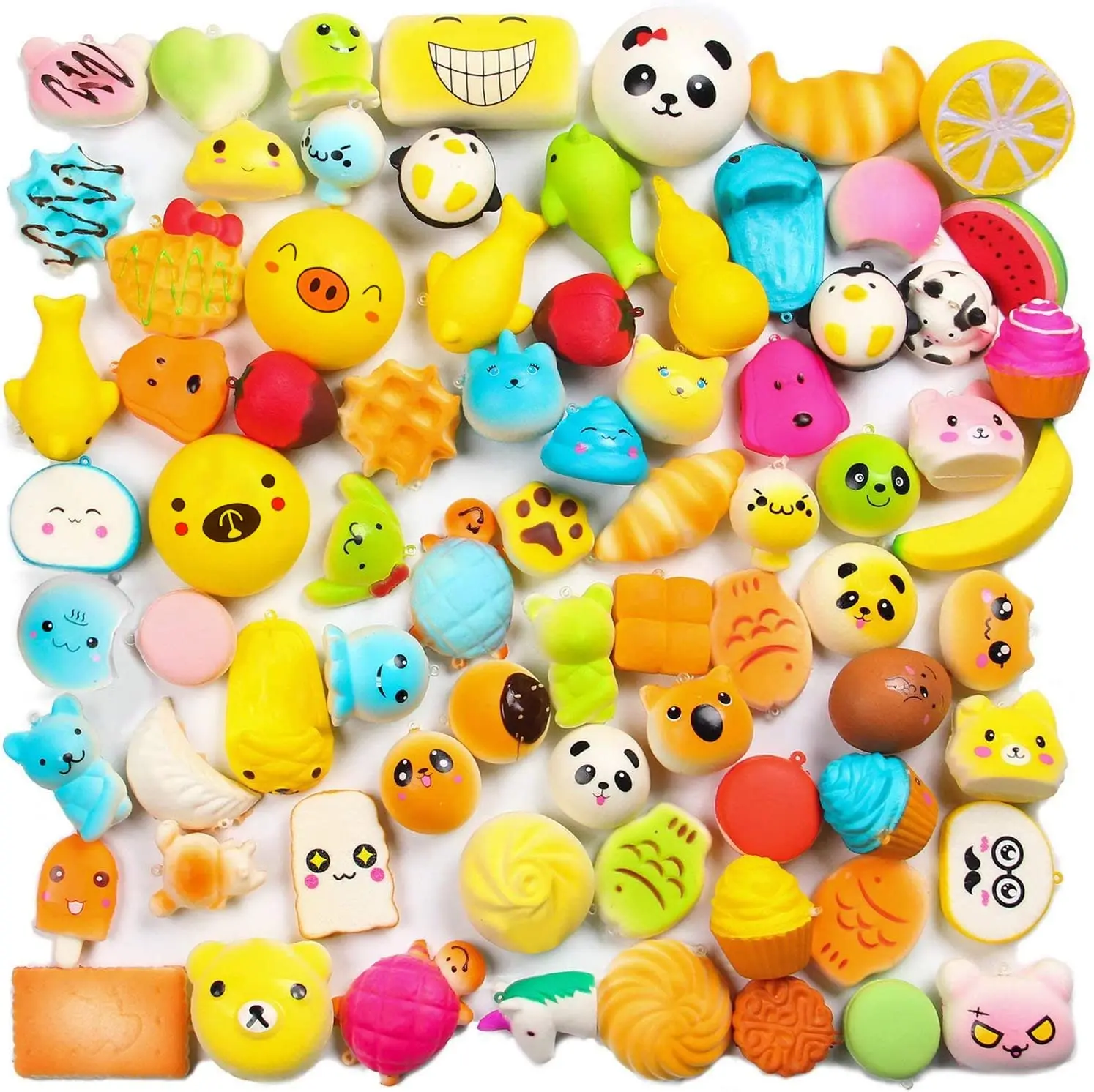 PT Trending Products 2024 New Arrivals Squishies Toys Random Jumbo Medium Mini Slow Rising Kawaii Squishy Squeeze Toys