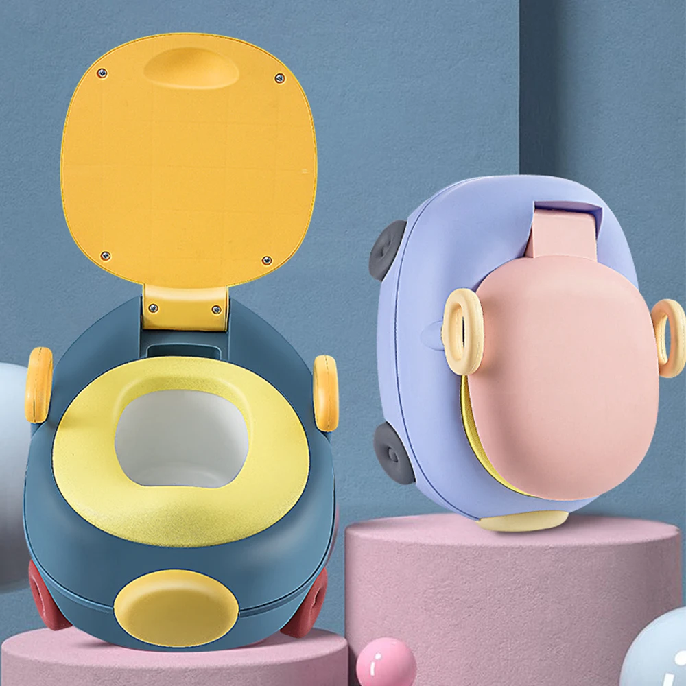 Baby Wholesale New Baby Care Series Kids Cute Cartoon Car Shape Potty Training Seat//