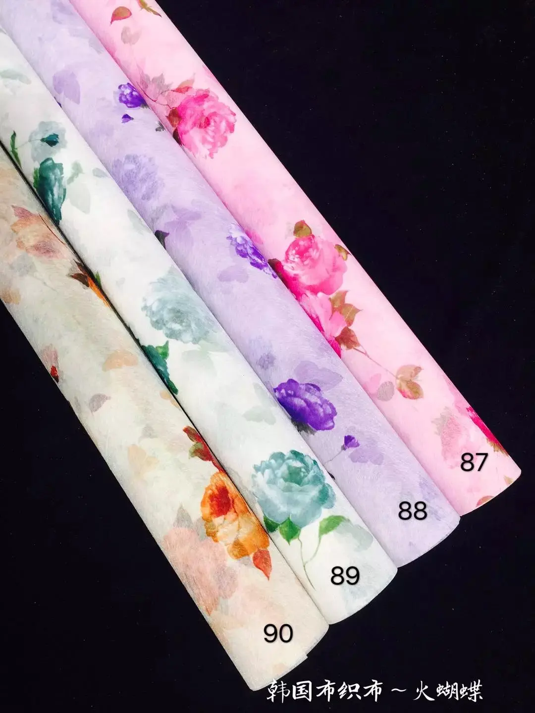  Нетканый материал печать корейский Материал Новый стиль упаковка бумага букет подарочная коробка