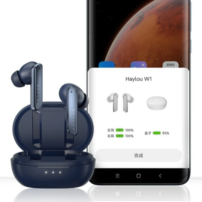  Новая технология 2021 TWS Qualcomm Knowles слуховой компонент Kopfhorer Dente Blue Fone De Ouvido Sem Fio Bud Audifonos Haylou W1