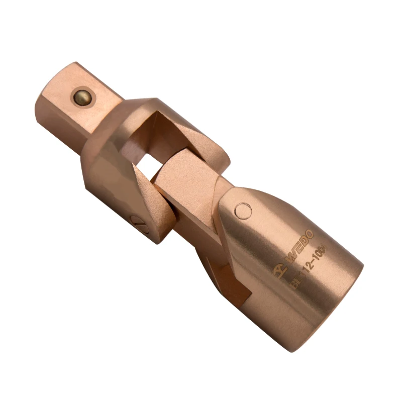 
WEDO Non-Sparking Universal Joint Aluminum Bronze or Beryllium Copper BAM/FM/GS/ISO/OHSAS Certificate 