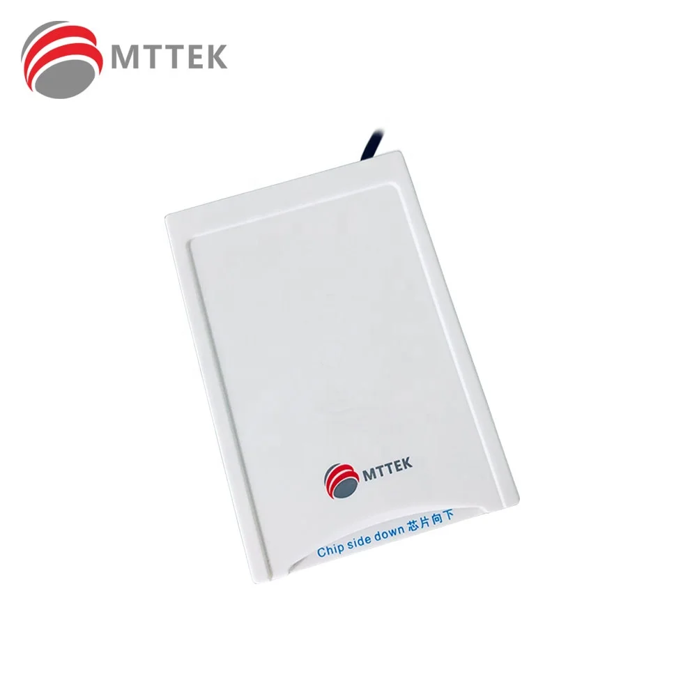 MCR6000 Dual Interface IC Chip NFC Felica Smart Card Reader Writer with 2 SAM - ISO7816 & ISO14443 & ISO18092