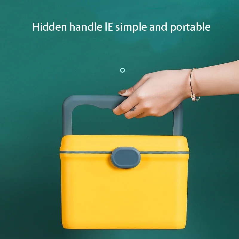 Medium size Multipurpose Storage Box Sundries Organizer Medicine Box Family First Aid Box Home Medicine Kit