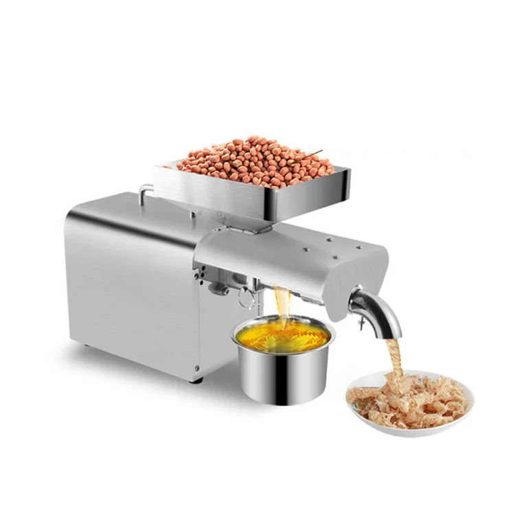 
Jerrate High Performance Food Grader Cold Hemp Seed Machine Household Oil Press 