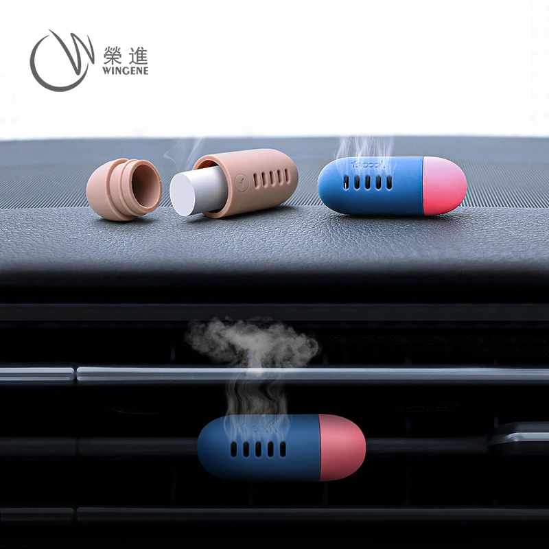 Portable Mini Aromatherapy Car Air Freshener Clip Vent Diffuser Fragrance Essential Car Aroma Diffuser Interior