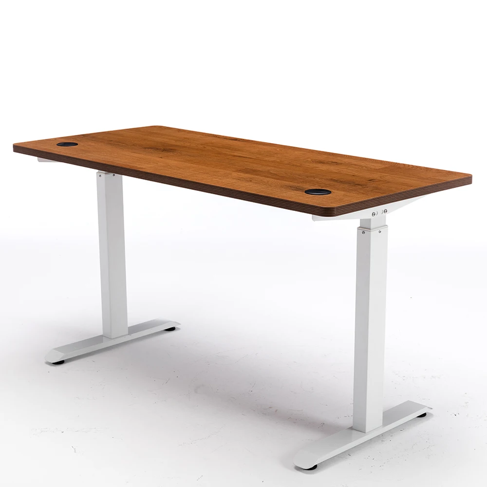 I-shaped electric office table height adjustable standing desk