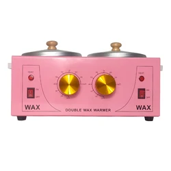 Wholesale private label good quality large single pink paraffin depilatory wax warmer pot heater for hair removal