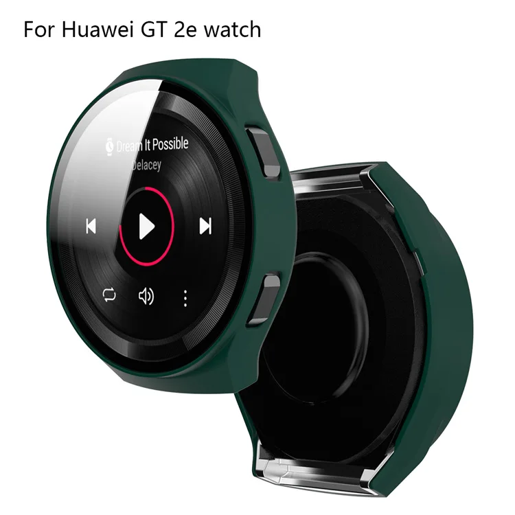  BOORUI впрыска масла закаленное стекло часы чехол для Huawei Часы GT2e ПК экрана с высоким разрешением Смарт-часы