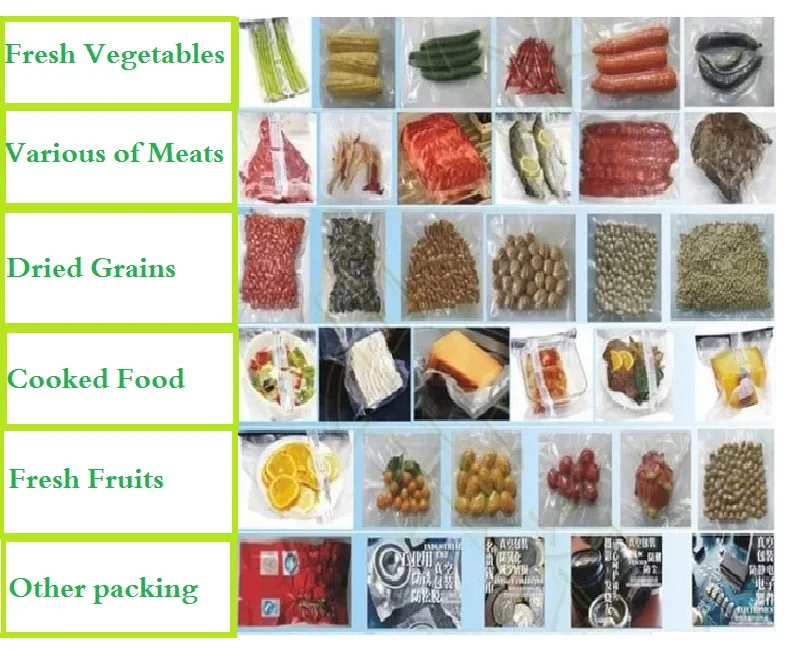 Hot sale double chamber vacuum packing machine food snack package machine