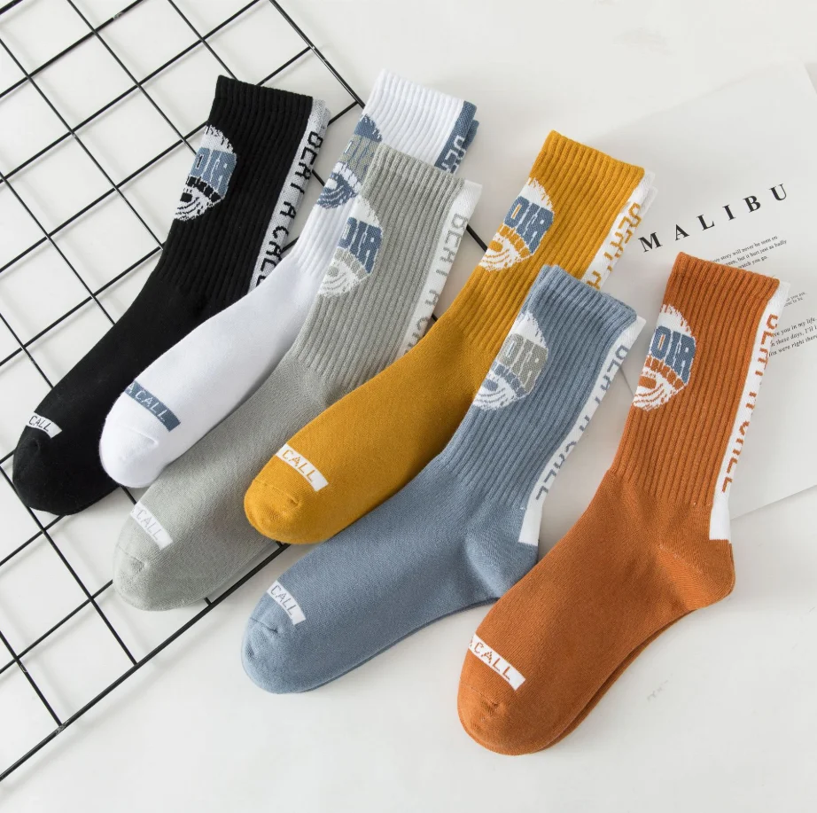 Модные мужские носки для баскетбола высокого качества на