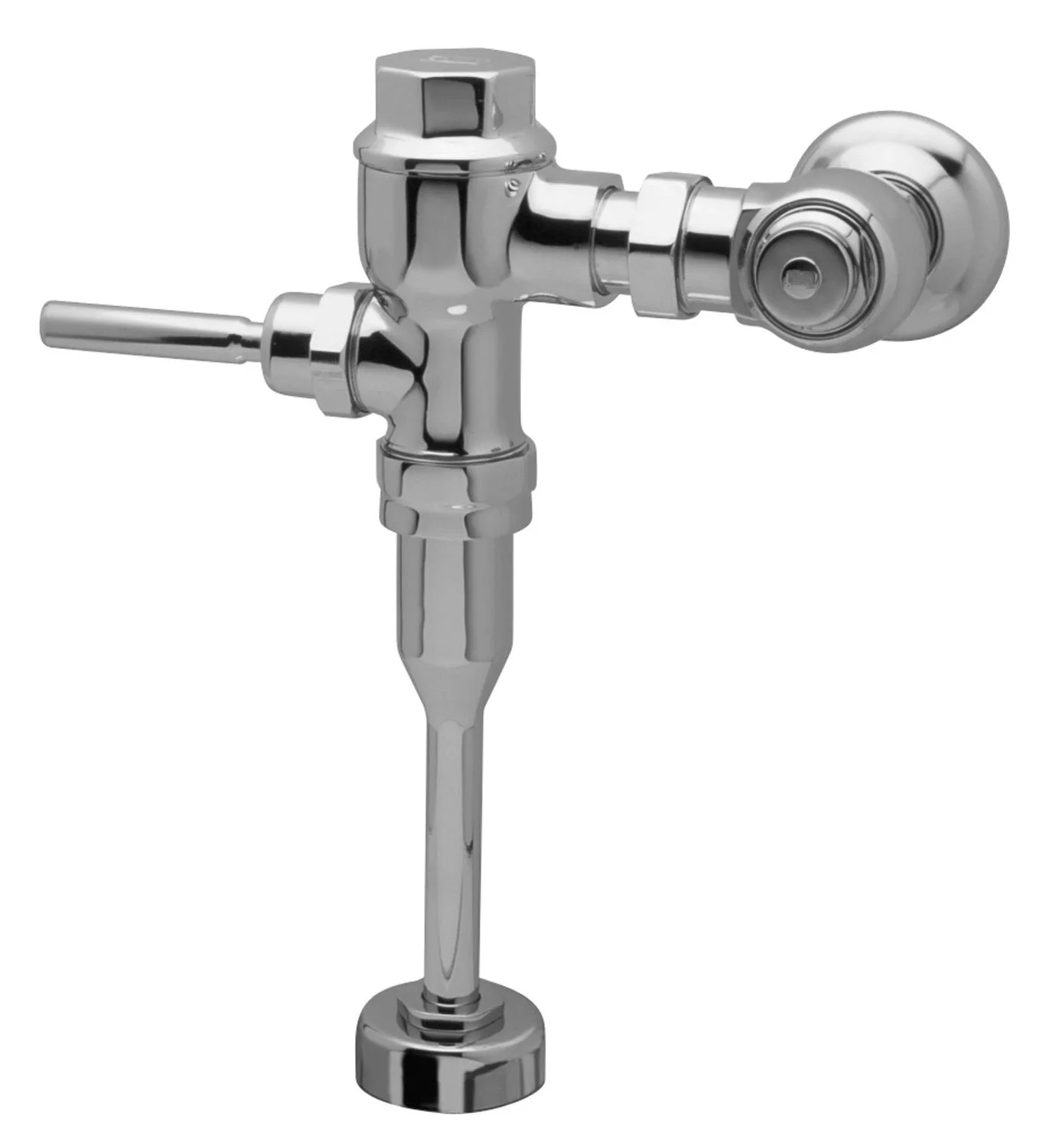 Public Toilet Exposed clog resistant Control stop siphon-guard protection water Closet 1.6 GPF Gallon Manual Flush Valves