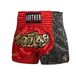 Custom Mma Shorts Fitness Breathable Boxing Tiger Kickboxing Fight Pants Sanda Training Cage Fighting Grappling Muay Thai Shorts