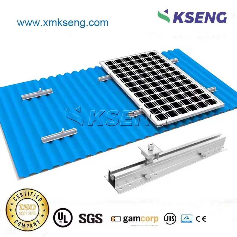 Wholesale Solar Mini Rail Solar Panel Roof Mounting Brackets Aluminum Solar Rail Mounting