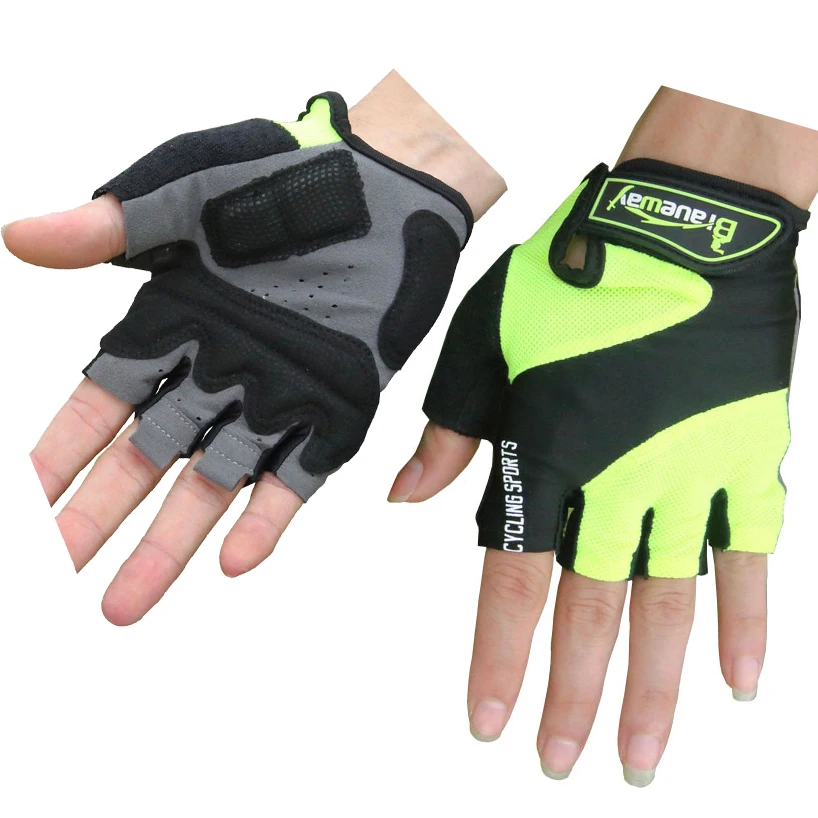 Half Finger Breathable gym sport gloves
