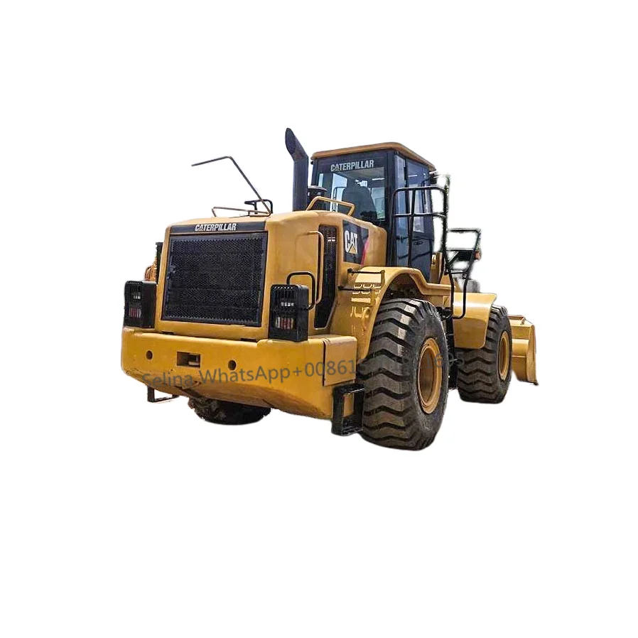 Колесный погрузчик Cat 966H по низкой цене с деревянным грейпером вилка для лесозаготовки