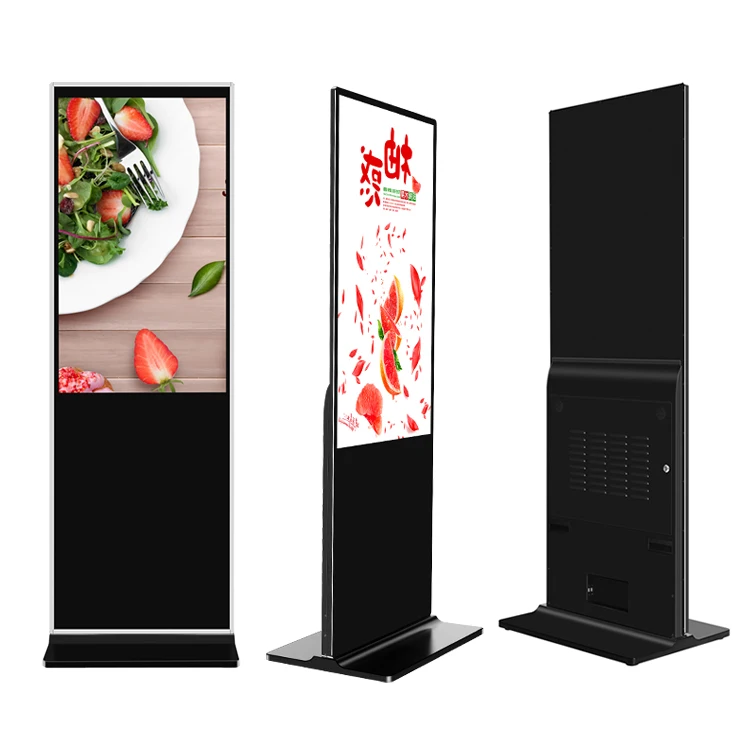 32 inch floor standing advertising Kiosk touch screen floor standing advertising Kiosk totem